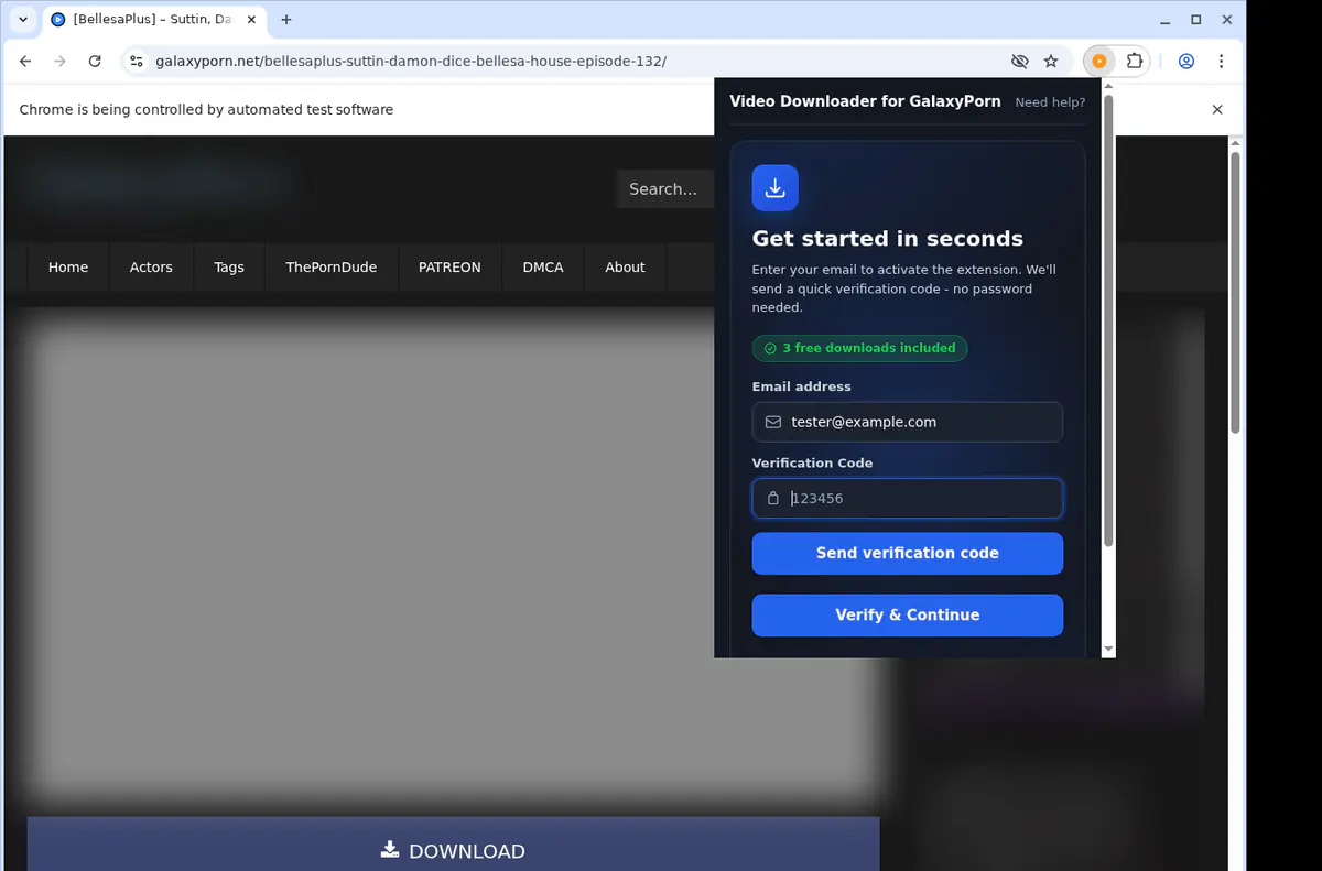 Galaxyporn Video Downloader screenshot 4