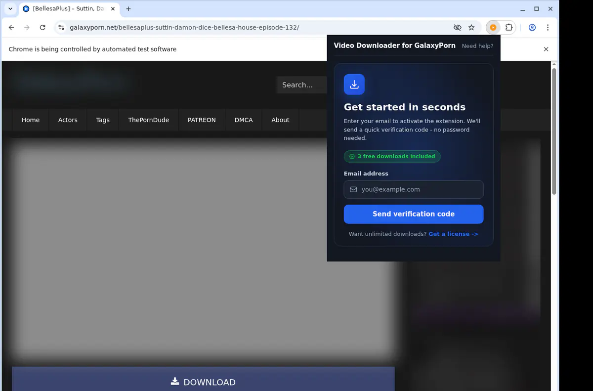 Galaxyporn Video Downloader screenshot 5